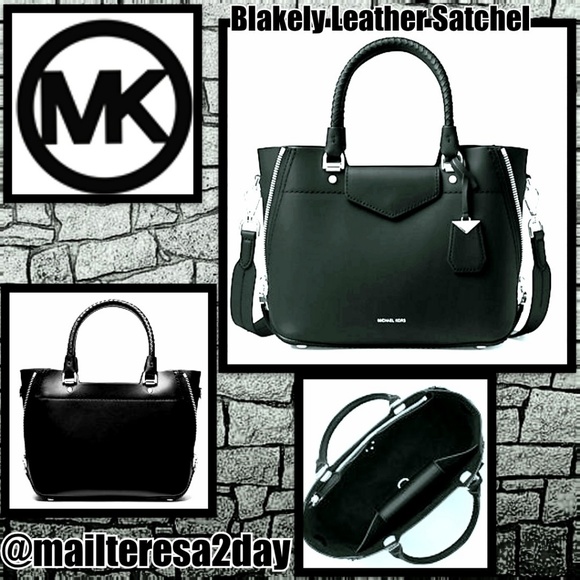 💖NOW AVAILABLE:MKORS Blakely Leather Satchel - Picture 1 of 1